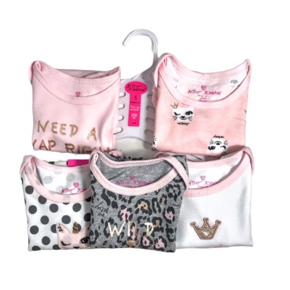 NWT Betsey Johnson Bodysuits, 5 Piece - Picture 5 of 16